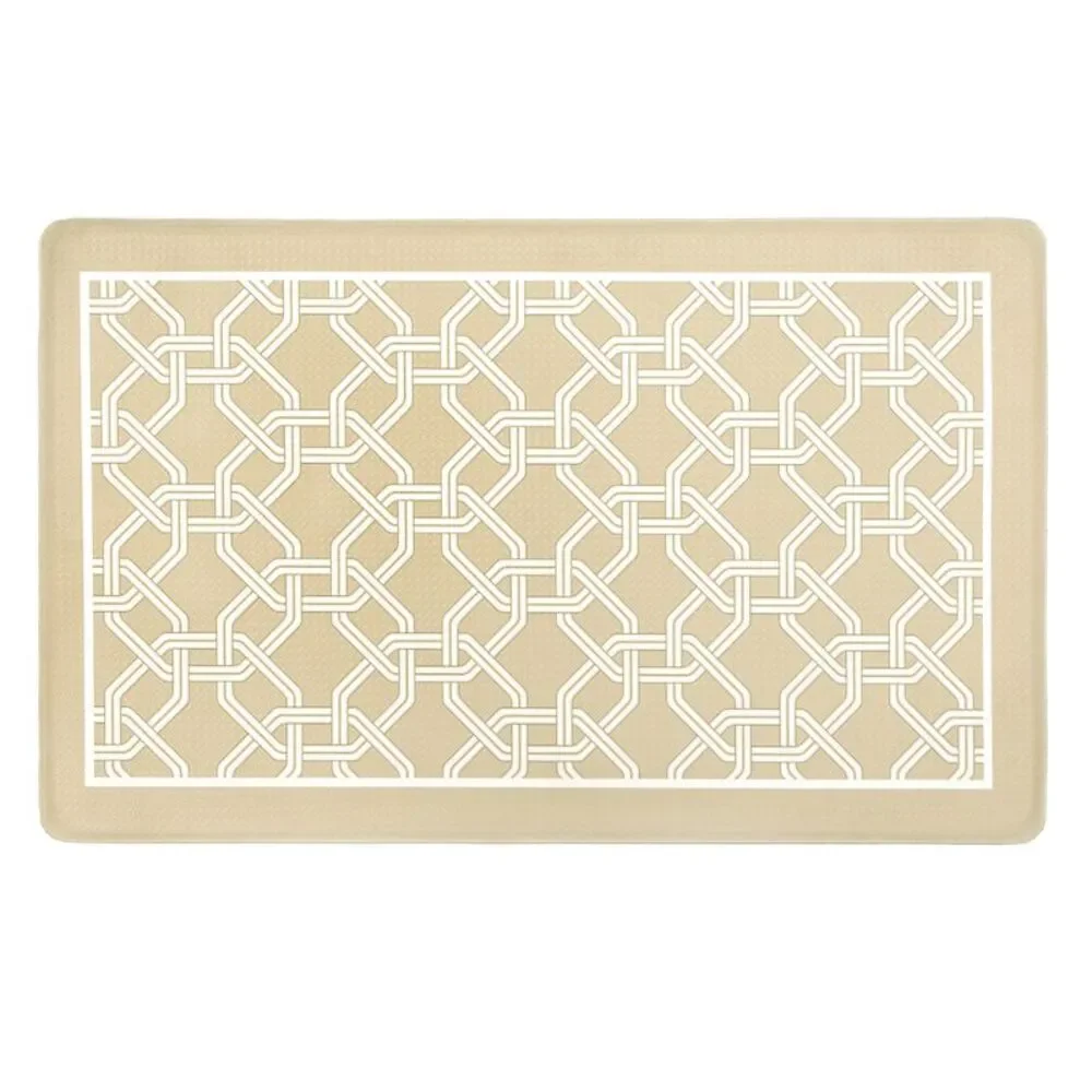 PowerSellerUSA Eco Friendly PVC Kitchen Floor Mats, 30x18x0.4 Inch Indoor Door